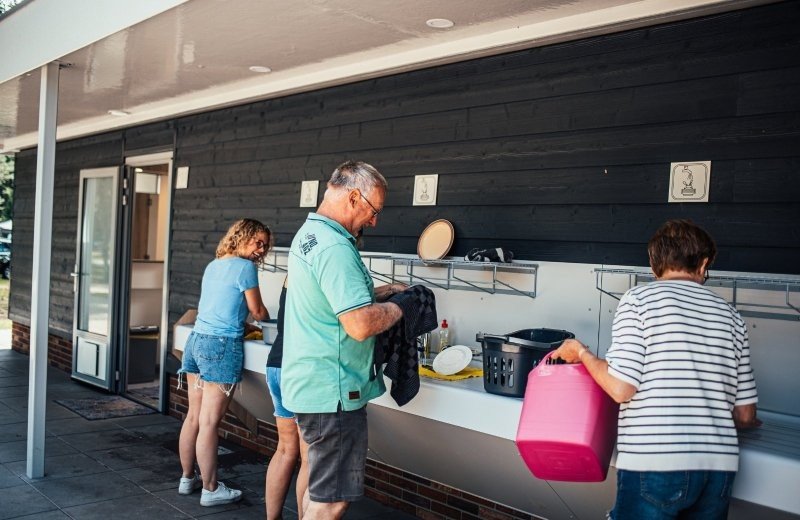 Afwasplaats eurocamping vessem