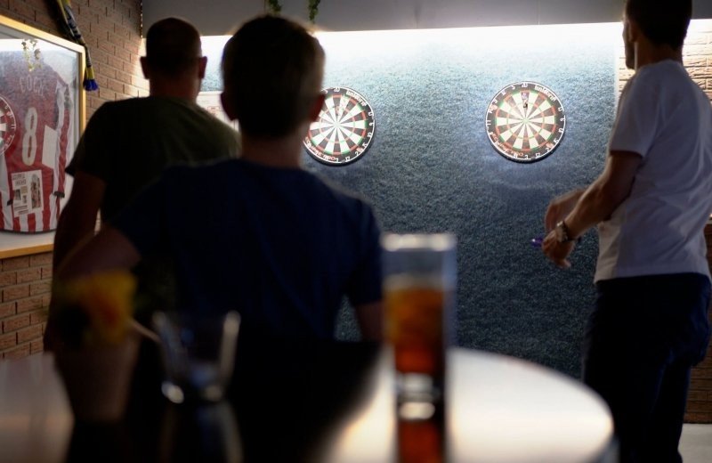 Darten op eurocamping vessem